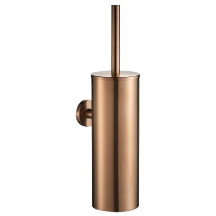 Cutout image of JTP Vos Brushed Bronze Toilet Brush Set